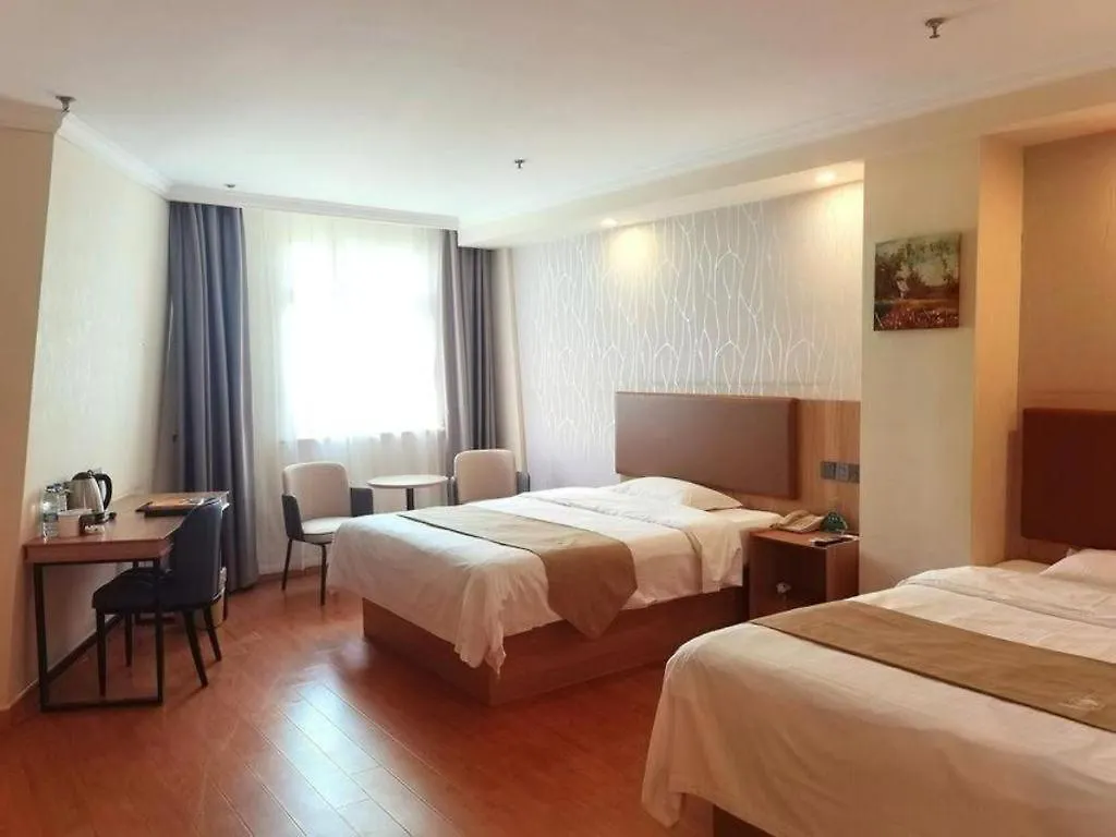Greentree Inn Kunshan Shimao Plaza Business Hotel Suzhou  3*, Suzhou (Jiangsu) Çin